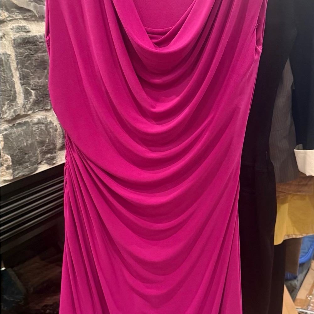 Ronni Nicole Fuchsia Bodycon Dress